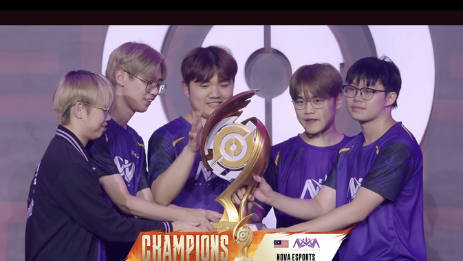 Juara Honor of Kings KIS4 Nova Esports Menang Telak 4-0 atas Nongshim RedForce