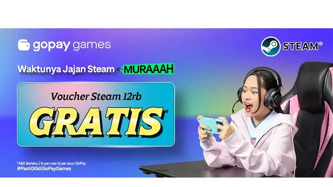 Beli Steam Wallet untuk Menabung Game Impian dengan Mudah di GoPay Games